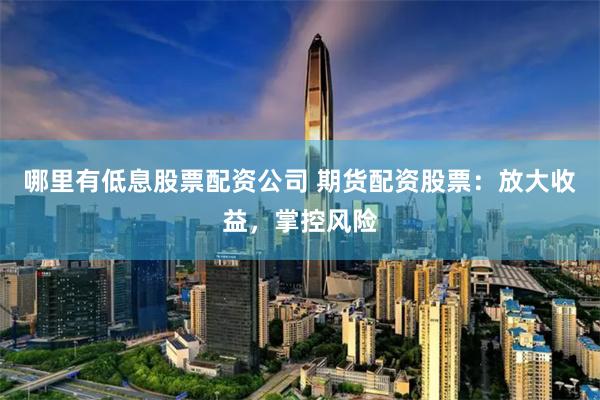 哪里有低息股票配资公司 期货配资股票:放大收益,掌控风险